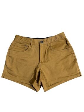 Backcountry size 2 High-Waist Shorts in Camel